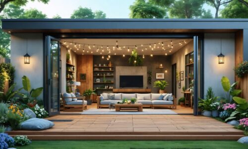 Mehr Wohnqualität: Ideen für die perfekte Verbindung von Haus und Garten